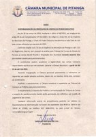 AVISO DISPONIBILIZAÇÃO DA PRESTAÇÃO DE CONTAS DO PODER EXECUTIVO