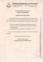 EDITAL DE CONVOCAÇÃO Nº 4/2024 REUNIÃO EXTRAORDINÁRIA  COMISSÃO DE POLÍTICAS GERAIS