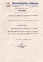 Edital de convocação nº 5/2023 Período Ordinário - Sessão Plenária Extraordinária