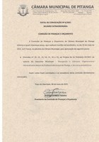 EDITAL DE CONVOCAÇÃO Nº 6/2021 - REUNIÃO EXTRAORDINÁRIA - COMISSÃO DE FINANÇAS E ORÇAMENTO