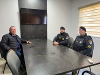 Câmara de Pitanga recebe visita da Patrulha Escolar Comunitária (BPEC)