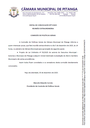 EDITAL DE CONVOCAÇÃO Nº7/2025 REUNIÃO EXTRAORDINÁRIA COMISSÃO DE POLÍTICAS GERAIS