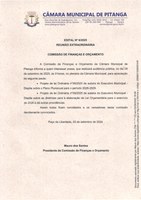 Edital nº 6/2025 - Reunião Extraordinária - CFO 